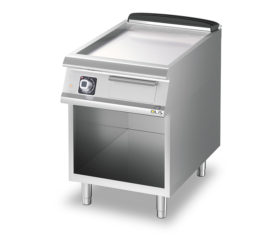 Bakplaat glad 73/10SFTEA elek. open unit 10,5kW 600mm