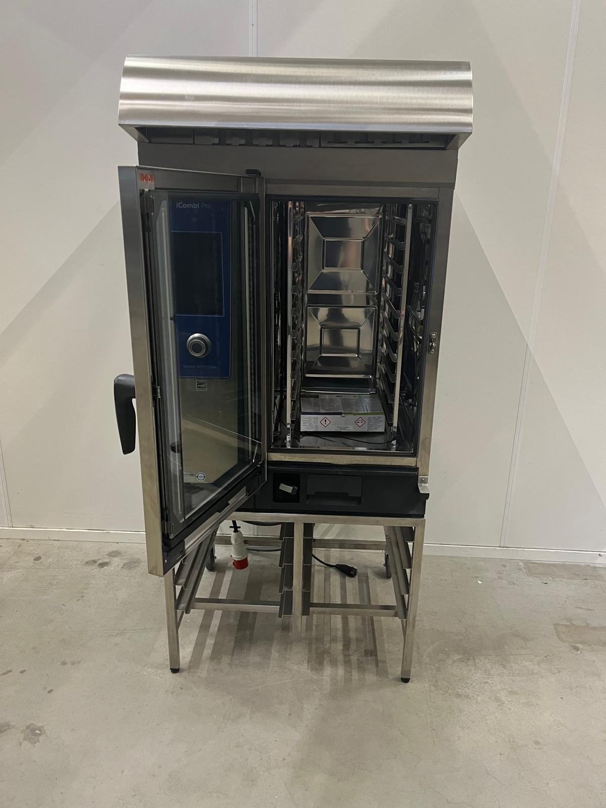 Metos iCombi Pro 10-1/1 LHD met ultravent en onderstel
