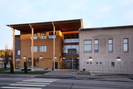 Ergonomie is de hoogste prioriteit in de keuken van de Tiedonpuisto-school in Raisio
