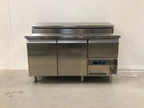 Koelwerkbank Quickmaster 3M=L1630, 2 1/2 deurs, stekkerklaar